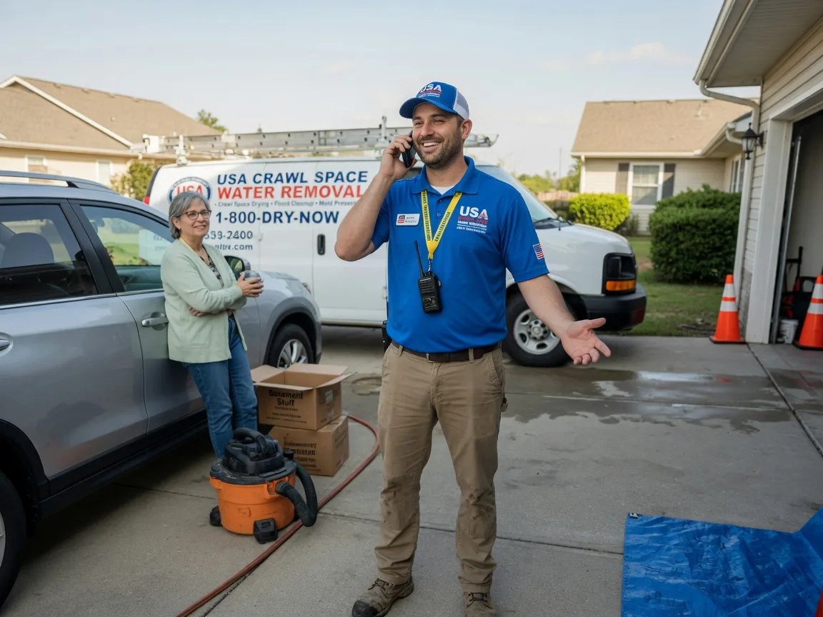 Crawl Space Water Removal Fort Oglethorpe, GA FAQs